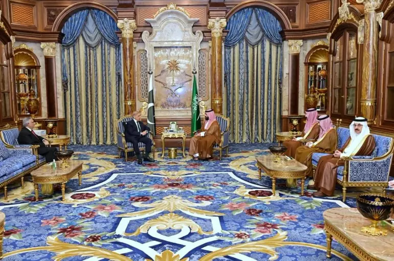 Pakistan Başbakanı Şerif, Suudi Arabistan Veliaht Prensi Selman ile görüştü