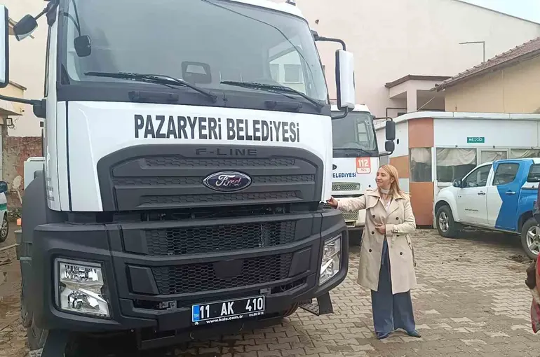 Pazaryeri Belediyesi araç filosunu güçlendirdi

