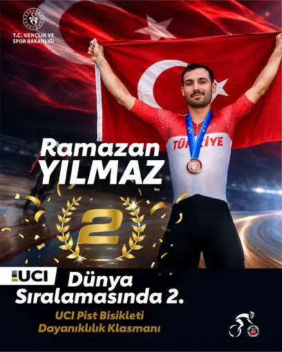 Ramazan Yılmaz, dünya sıralamasında ikinciliğe yükseldi
