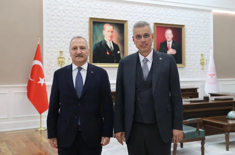 Sağlık Bakanı Memişoğlu, MHP Genel Başkan Yardımcısı Yurdakul’u kabul etti