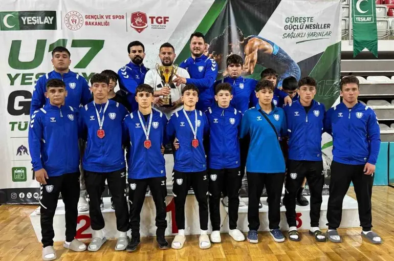Şahinbeyli güreşçilerden Türkiye Kupası’nda büyük başarı
