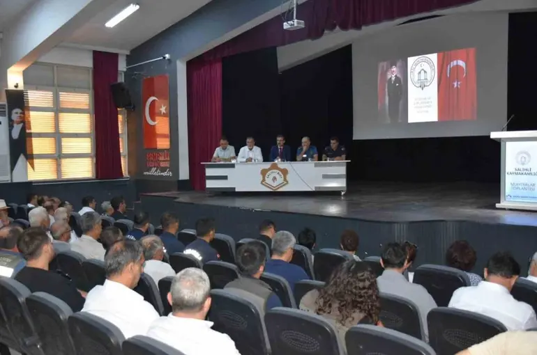 Salihli’de muhtarlara yangın riskine karşı kritik uyarılar
