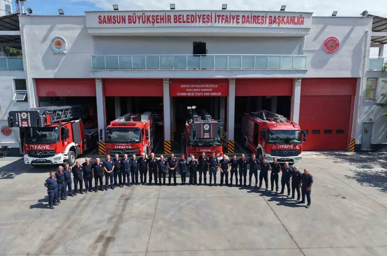 Samsun İtfaiyesi 9 ayda 8 bin 157 olaya müdahale etti
