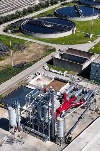 Samsun’da atık çamuru enerjiye dönüştürecek tesis kuruldu
