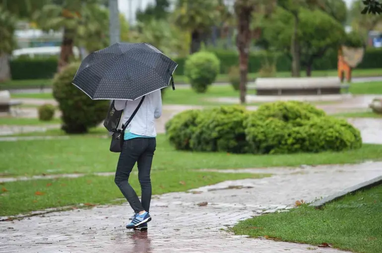 Samsun’da güz yağmurları devam ediyor
