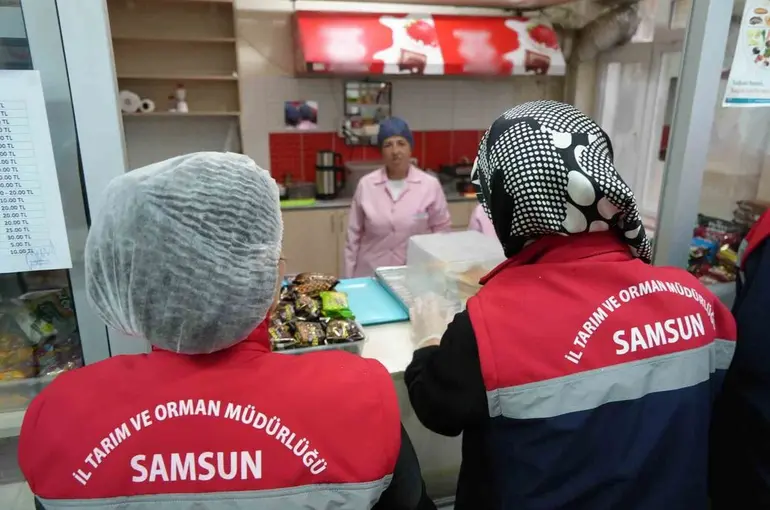 Samsun’da okul kantin ve yemekhaneleri denetlendi
