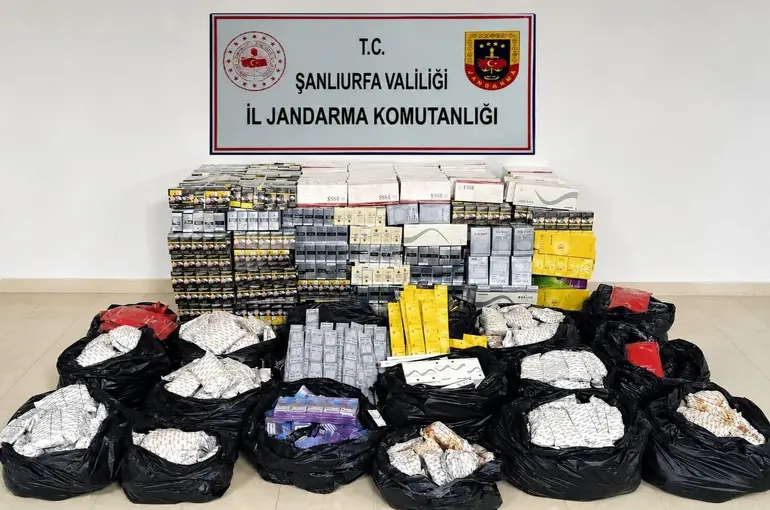 Şanlıurfa’da 2 milyon liralık kaçakçılık operasyonu
