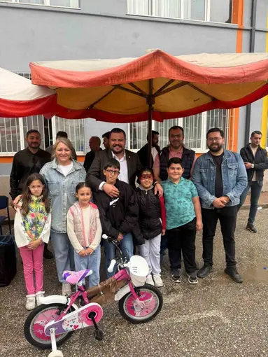 Şarkhöyük’te çocukların yüzünü gülümseten dayanışma
