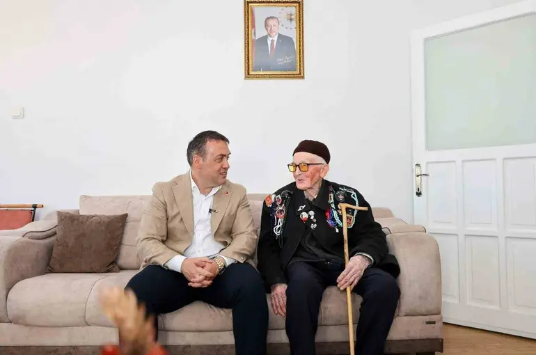 Şehit babası Hasan Bayır 93 yaşına girdi
