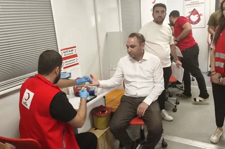 Silopi Kaymakamı Partal’dan kan bağışı çağrısı
