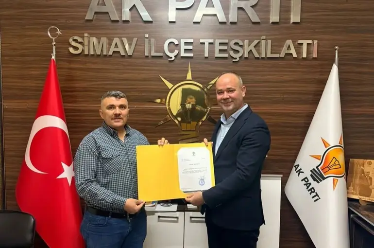 Simav’da Volkan Kırbıyık mahalle başkanı oldu
