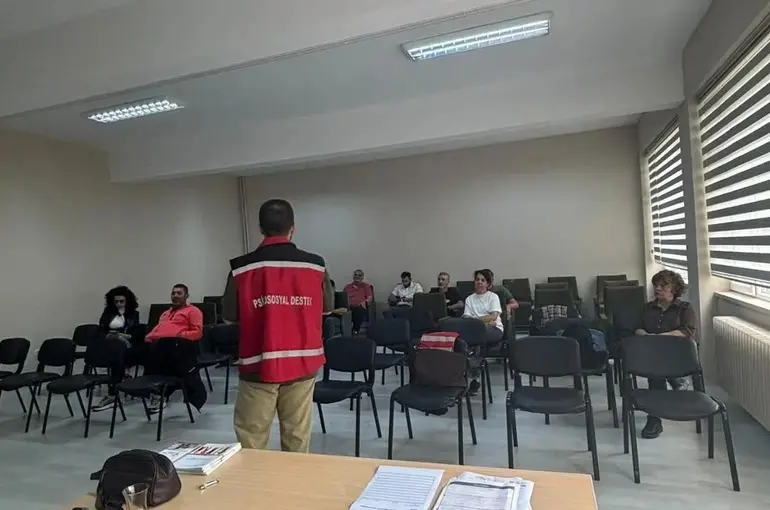 Sinop’ta afet ve acil durumlarda psikososyal destek çalışmaları
