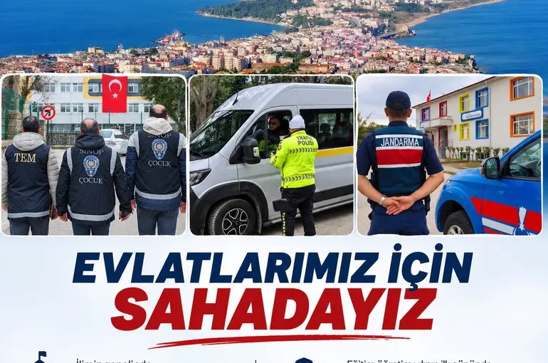 Sinop’ta yeni eğitim-öğretim yılı öncesi güvenlik tedbirleri artırıldı

