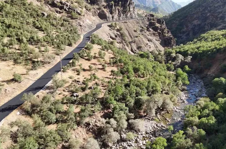 Şırnak’ta 104 kilometrelik yol tamamlandı
