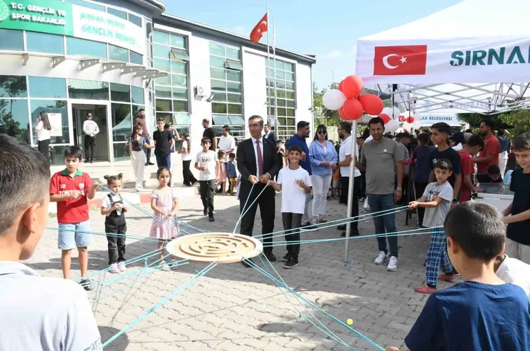 Şırnak’ta gençlerin yaz sonu heyecanı
