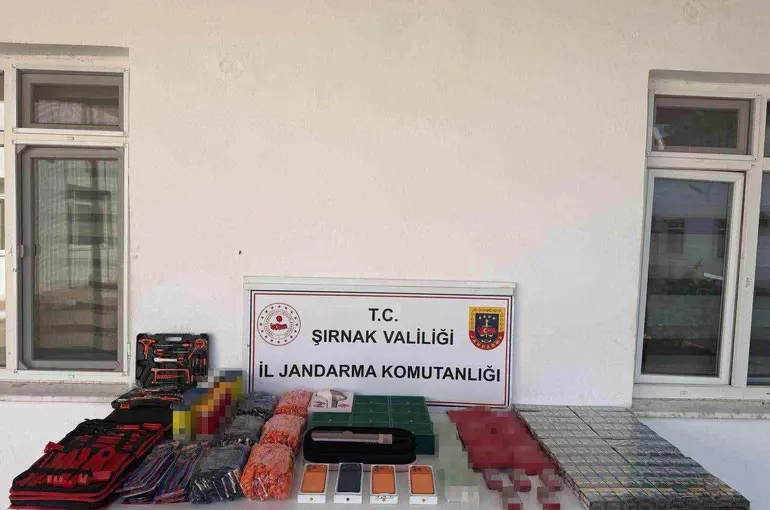 Şırnak’ta jandarmadan kaçakçılık operasyonu
