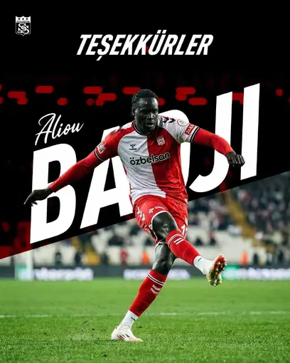Sivasspor’da Badji ile yollar ayrıldı
