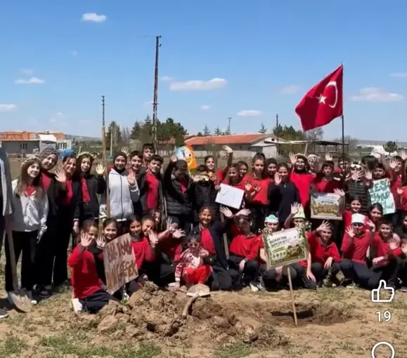 Şuhut’ta ‘Benim Okulum Geleceğe Çare Yeşil Vatan’ etkinliği
