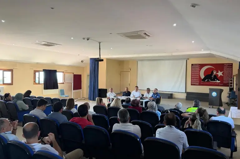 Sultanhisar’da yeni eğitim yılı öncesi okul güvenliği masaya yatırıldı
