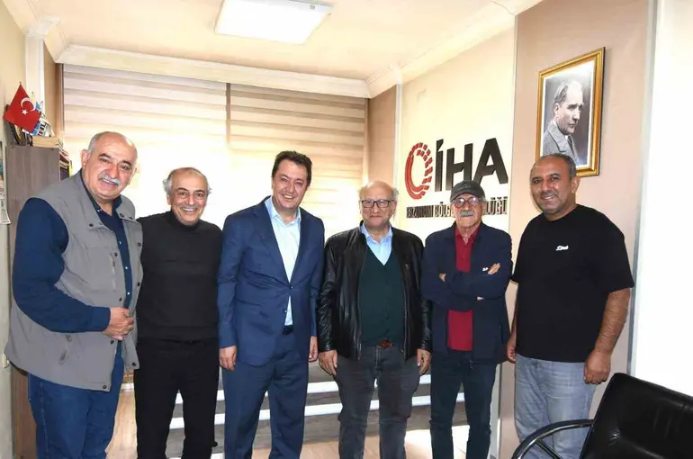 Tarih Derneği’nden İHA’ya nezaket ziyareti
