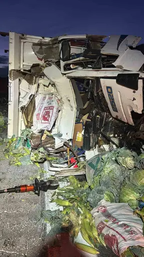 Tarsus-Pozantı otoyolunda kamyon ile tır çarpıştı: 1 ölü
