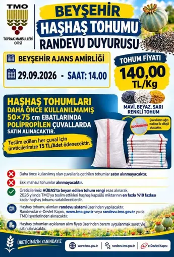 TMO Konya’da alımlara başlıyor: Tarih ve şartlar açıklandı