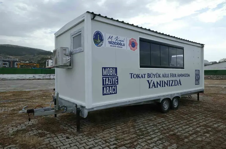 Tokat’ta dayanışma taziye aracına dönüştü
