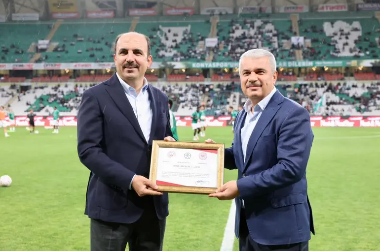 Türkiye’de bir ilk: Konya Stadyumu 'Erişilebilirlik Belgesi' aldı!