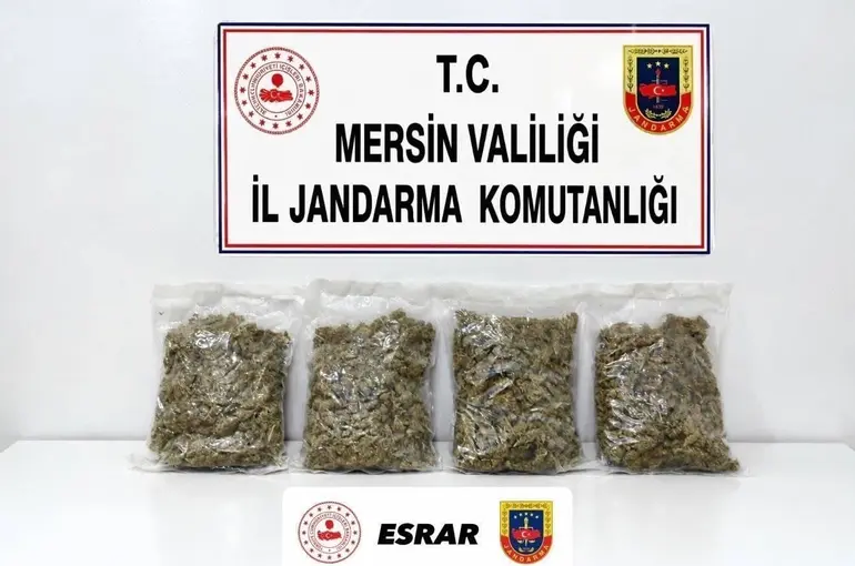 Uyuşturucu taciri 2 kilo 100 gram esrarla yakalandı
