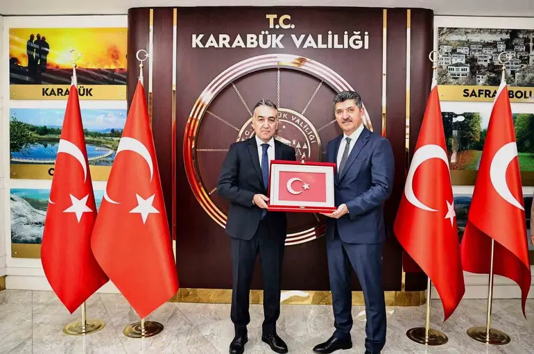 Vali Çağatay, TSO yönetimini kabul etti
