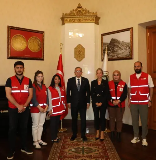 Vali Ziya Polat’tan Kızılay’a 158. kuruluş yıl dönümü tebriki
