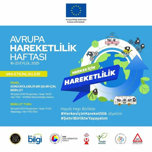 Van’da Avrupa Hareketlilik Haftası kutlanacak
