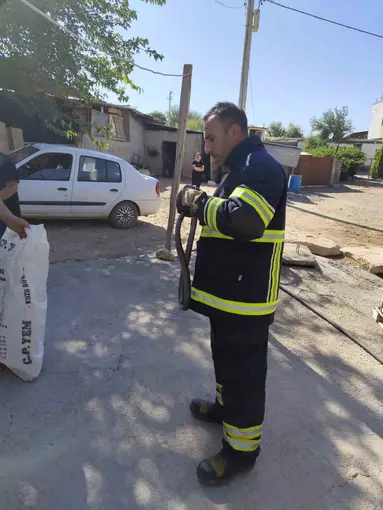 Yatak odasında çığlık attıran görüntü
