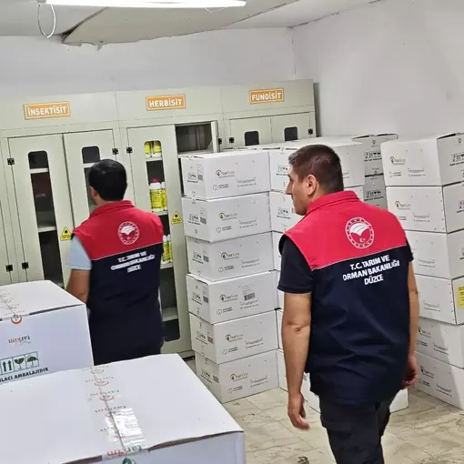 Yığılca’da gübre ve zirai ilaç bayilerine denetim
