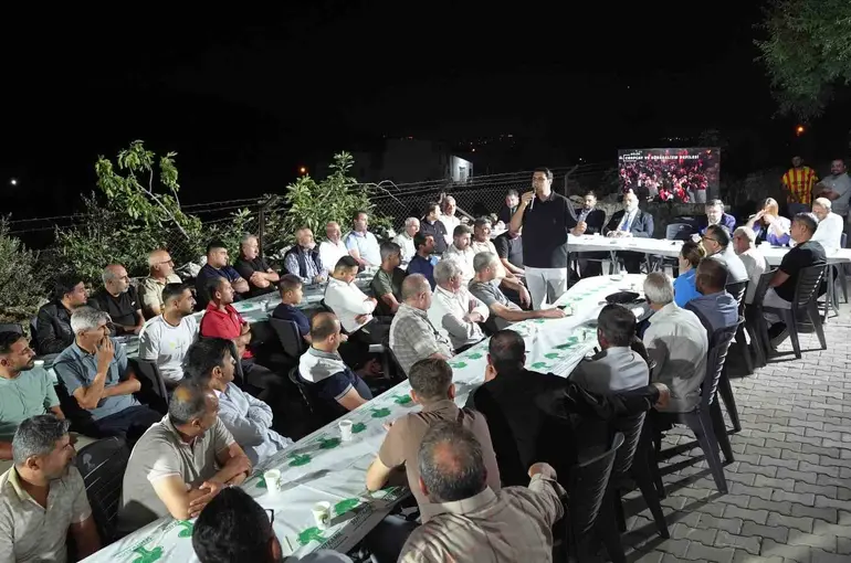 Yılmaz Dülük’te vatandaşlarla buluştu
