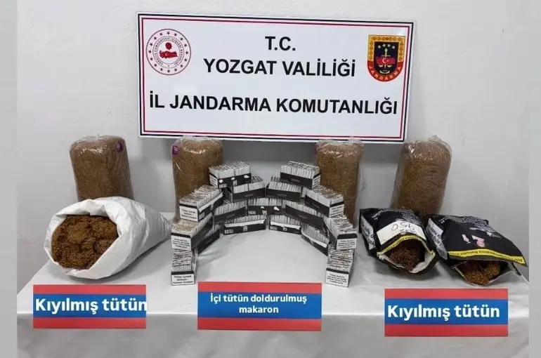 Yozgat’ta toplam 12 bin adet makaron ele geçirildi
