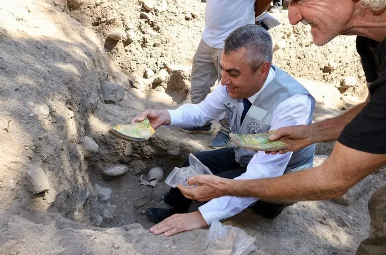Yumuktepe Höyüğünde arkeolojik kazılar sürüyor
