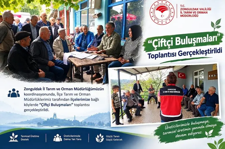 Zonguldak’ta üreticilere tarımsal destekler anlatıldı
