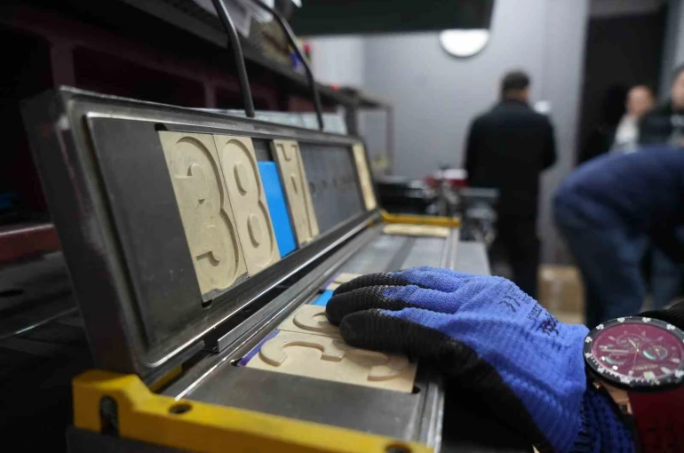 1 yıllık plaka 20 günde basıldı: Samsun’da 8 bin plaka değişti