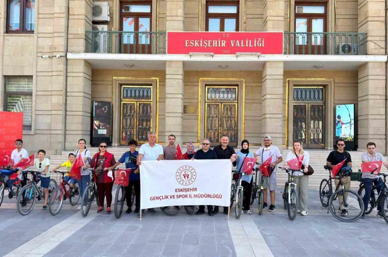 15 Temmuz Demokrasi ve Millî Birlik Günü etkinlikleri kapsamında anlamlı bisiklet turu