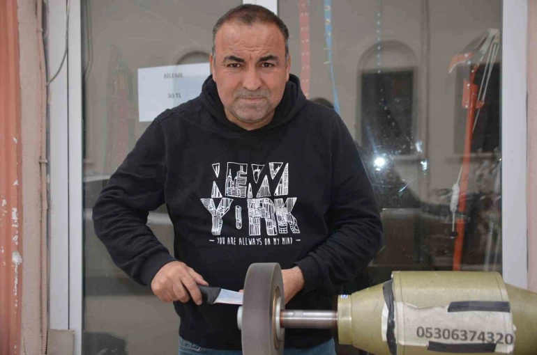15 yıllık bıçakçının ’kurban’ mesaisi