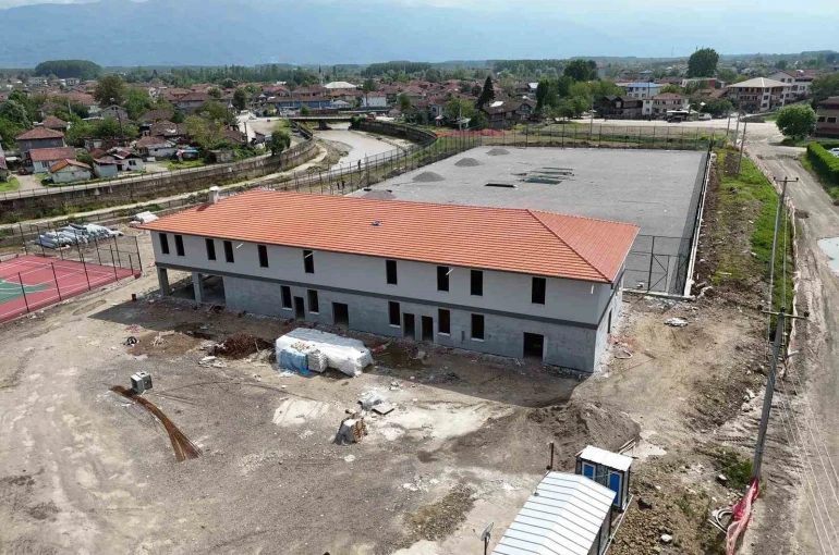 19 Mayıs Spor Kampüsü hızla yükseliyor