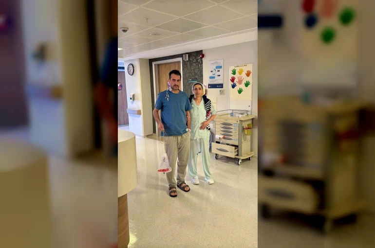 19 yıllık eşine karaciğerini verdi: "Eşimin çektiği ağrıları görünce hiç düşünmeden karar verdim"