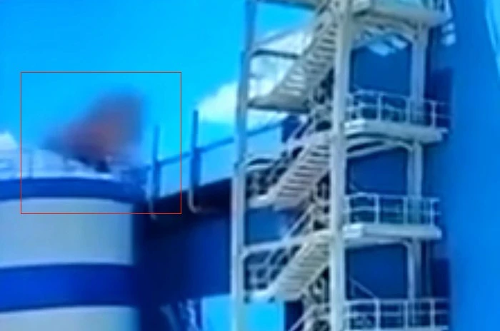 2 kişinin öldüğü patlamanın dehşet veren anları ortaya çıktı