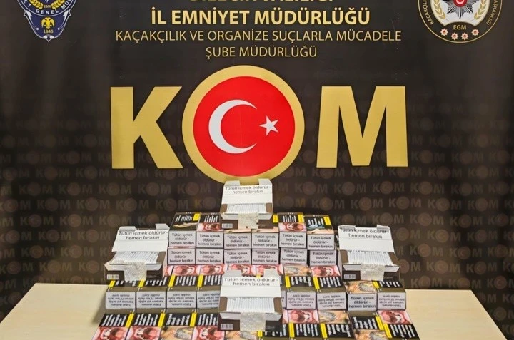 20 bin dolu makaron ele geçirildi, 1 şüpheli yakalandı