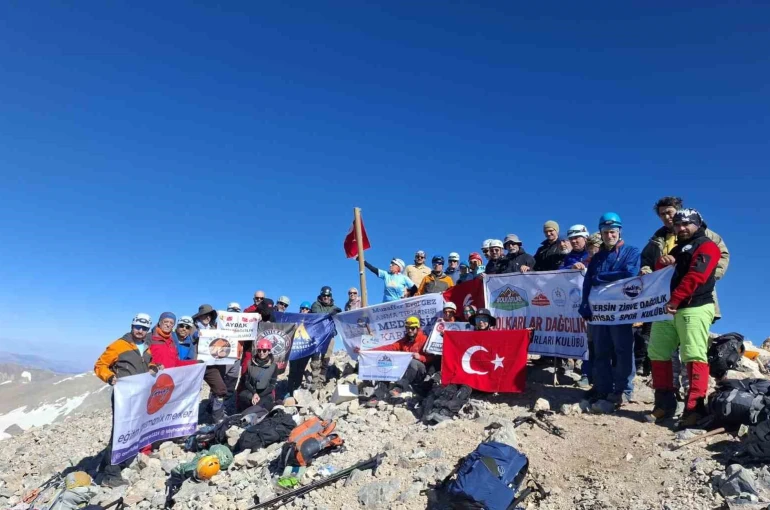 20. Medetsiz Anma Tırmanışı başarıyla tamamlandı