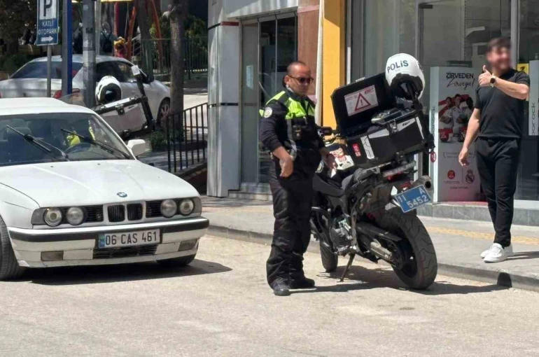 21 bin TL ceza yedi, gülerek poz verdi