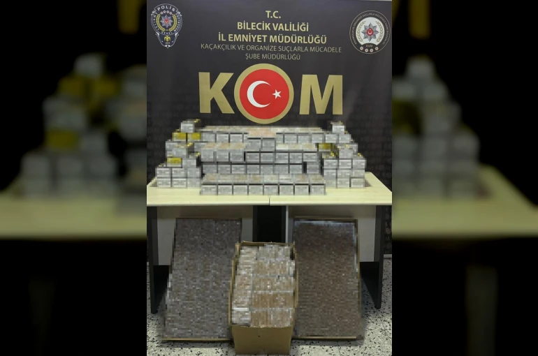 30 bin adet dolu makaron ele geçildi