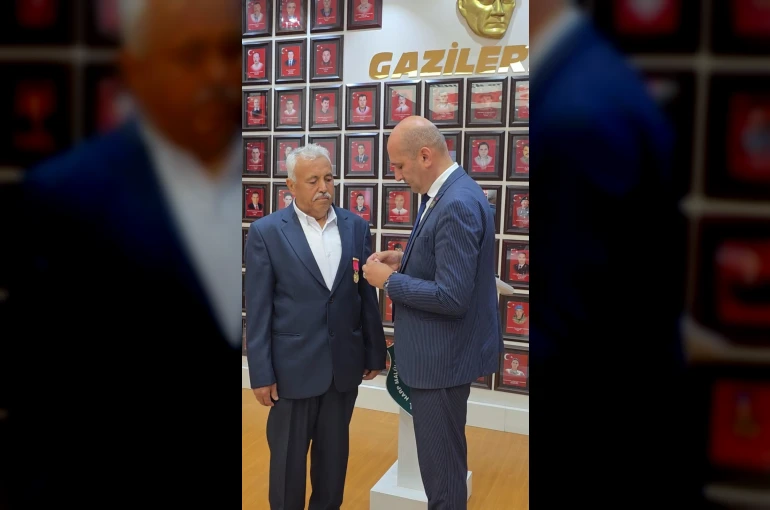 40 yıl sonra gazilik unvanı kazandı