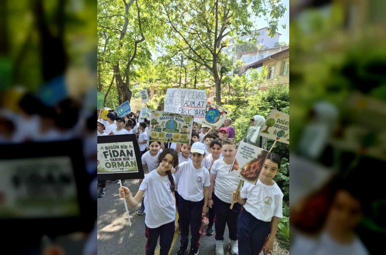 5 Haziran Dünya Çevre Günü kapsamında yürüyüş düzenlendi